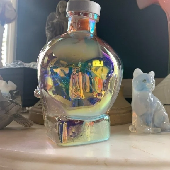 Crystal Skull Empty Bottle